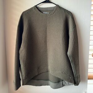 Nobull Quilted Crew Pullover S